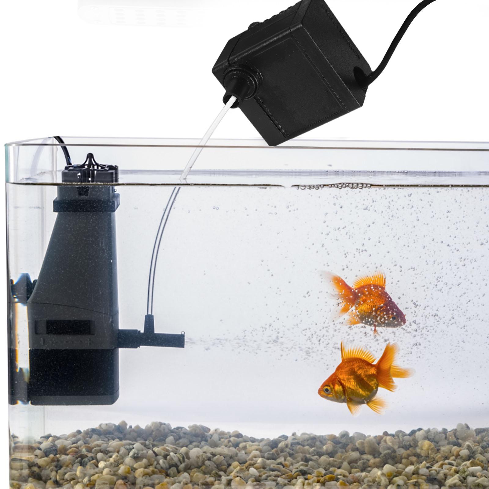 

Micro Water Pump Black 2.2x1.6x2in Submersible Aquarium EU Plug 5W 320LH Adjustable Fish Tank Pond Pet Supplies Mini Pump other