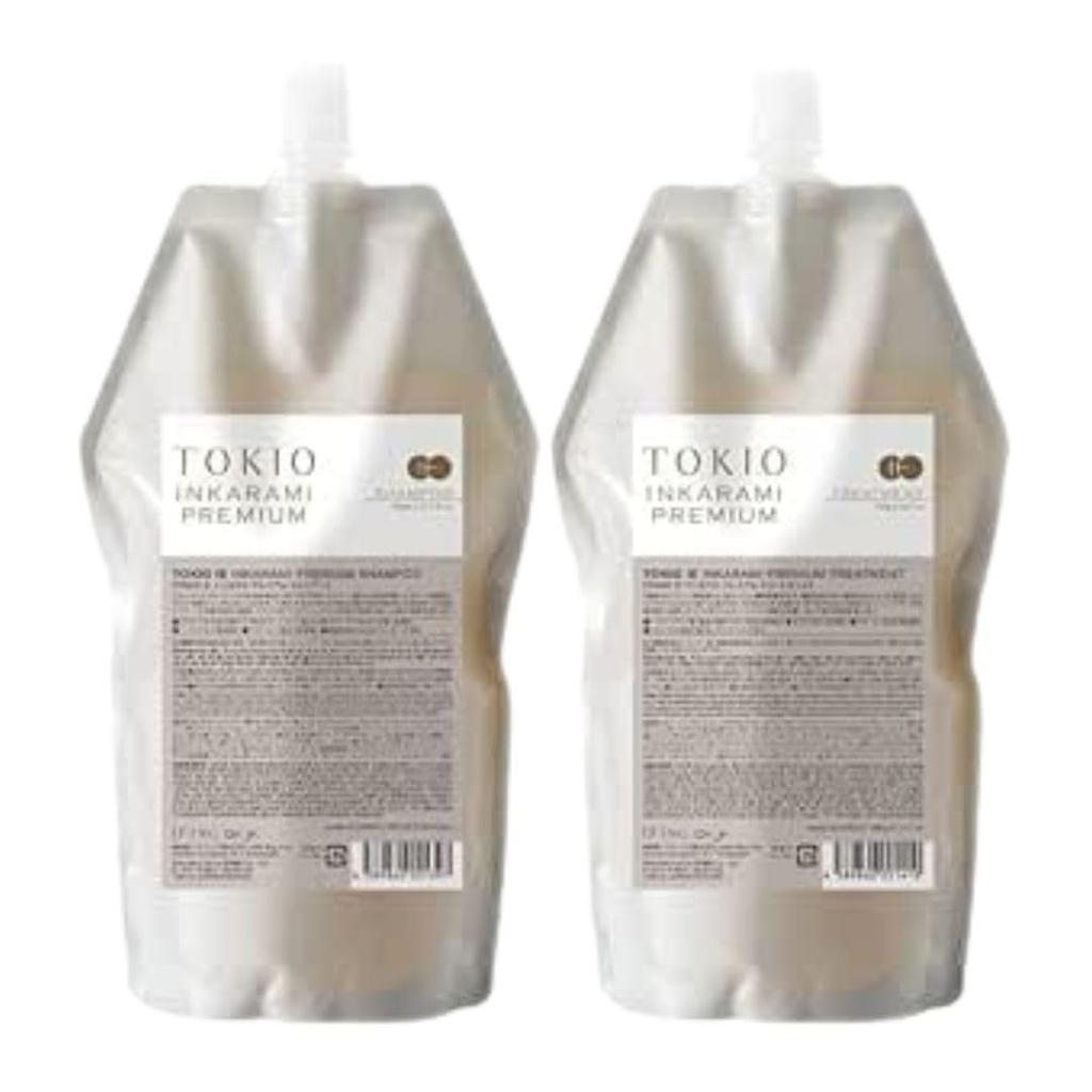 TOKIO Inkarami Premium Shampoo 700ml Treatment 700g TOKIO Pocket Tissue Set & Set, (Salon Exclusive)