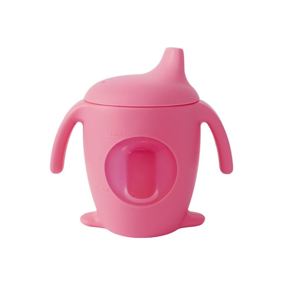 Leakproof Baby Water Bottle With Scale Anti Drop Duckbill Cup Portable Infant Cup Infant