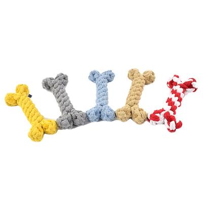 Dingdong Pet Haustier-Knochenstrang-Spielzeug, 5-teiliges Set, 14 cm, gemischte Farben, 1 Set