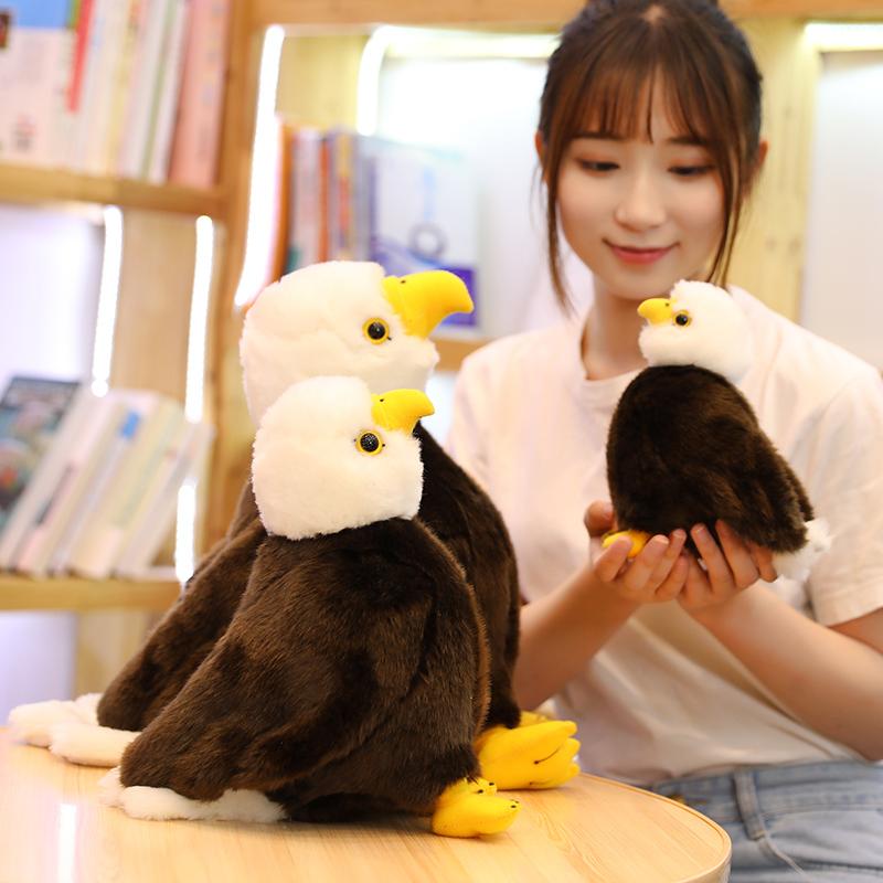 20/30cm Cute Lifelike Sea Eagle Plush Toys Stuffed Plush Marine Animal Toy Soft Doll Lovely Birthday Gift