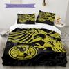 Club America Pattern Bedding,Quilt Set Quilt Cover Pillowcase Home Birthday Gift(1 * Duvet Cover + 2 * Pillowcase, Without Core)