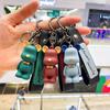 Nordic Bear Bow Tie Keychain Charm - Cute Gift for Customers
