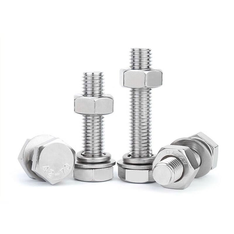 Songge 304 Stainless Steel Hex Bolt & Washer Set