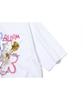 CPGN STUDIO [20 Count] Dtp Peony Bloom Short Sleeve T-Shirt White