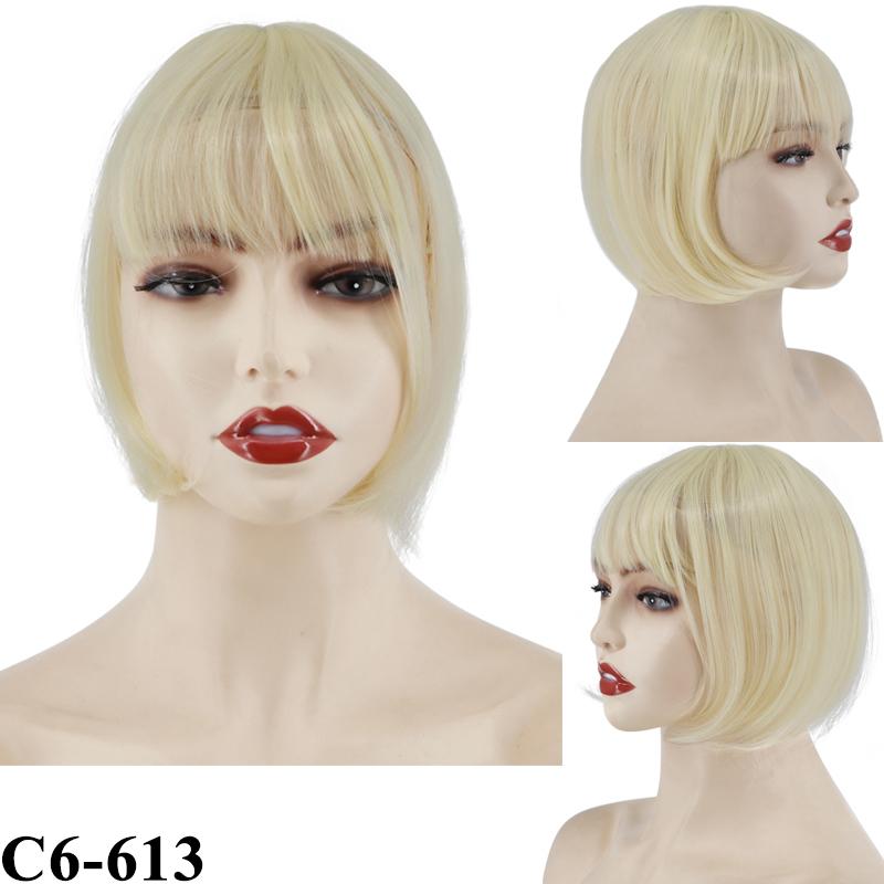

LISI HAIR женские натуральные короткие волосы, заколка для наращивания волос на голове, чтобы покрыть выпадение волос, белые волосы, парик из синтетического волокна, ежедневное использование