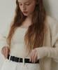 Tatiana Bt8035 Chic Pipe Buckle Cowhide Belt 30Mm 6 Colors