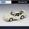 WELLY 1/24 1964 Porsche 911 Alloy Classic Sports Car Model Diecasts Metal Vehicles Car Model Simulation Collection Kids Toy Gift