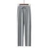 Women's Summer Lightweight High-Waist Silk Pants - Versatile, Slimming, Straight-Leg, Loose-Fit Bestseller