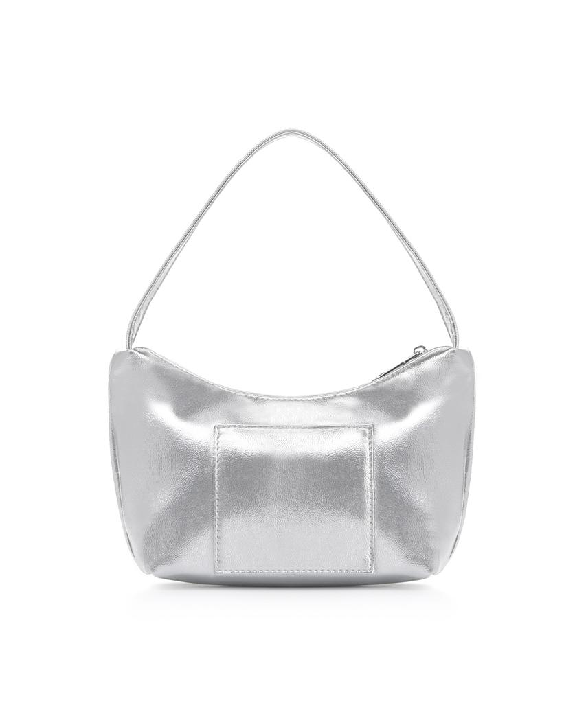 Nick&Nicole Nicole Mini Hobo Bag_Silver