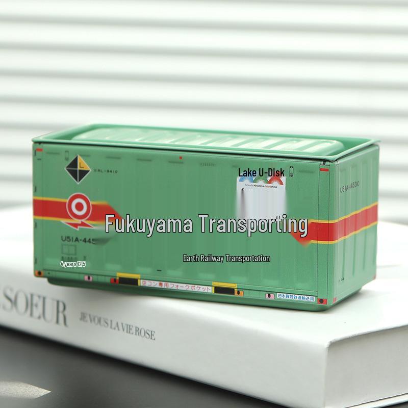 Trendy Miniature Tinplate Storage Box for Figurines