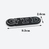 3D Metal GTD Logo Car Stickers Decals Front Hood Grill Emblem Badge for GTD Go-lf 2 4 5 6 7 8 R MK4 MK5 MK6 MK7 MK3 MK2