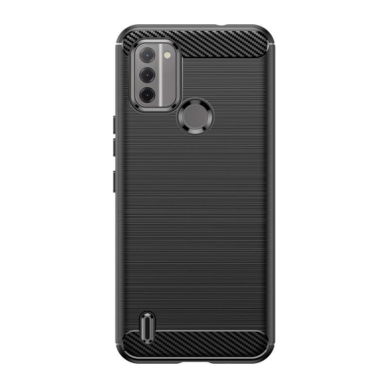 Für Nokia C31 Hülle Abdeckung für Nokia C31 Capas Stoßfest Armor Weich TPU Handy Rückseite Bumper Kohlefaser Für Fundas Nokia C 31 C31