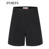 PORTS Women's Wide Leg Casual Shorts SL9P024HWQ020