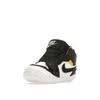Air Jordan 1 Crib Bootie Black Varsity Maize Baby Sneakers White AT3745-017