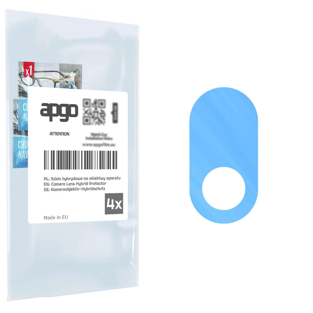 apgo 4x Lens Protector Ochranné hybridní sklo fotoaparátu pro ZTE Blade A3 Joy, ochrana fotoaparátu, 9H ochrana objektivu fotoaparátu