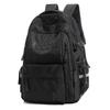 Schoolbag American trendy cool matte dark pattern college style backpack college student couple campus commute leisure travel schoolbag