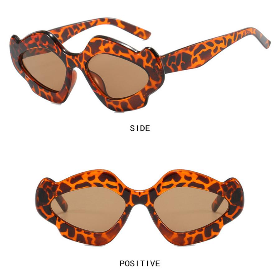 Modische Sonnenbrille Unregelmäßige Sonnenbrille Nicht polarisiertes Modeaccessoire