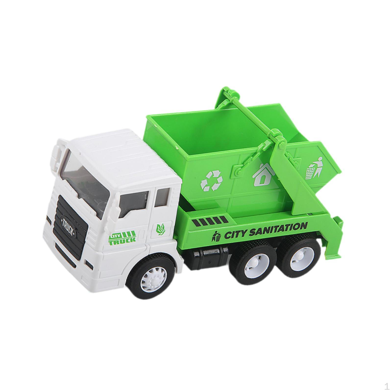 

Детский игрушечный грузовик для ролевых игр, транспортное средство с фрикционным приводом для развлечений в помещении Garbage transport