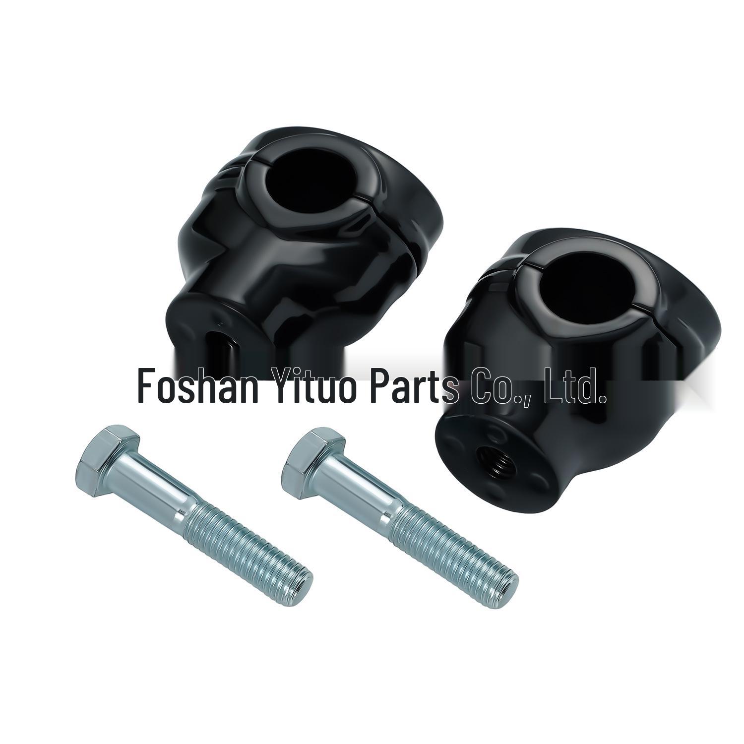 

3-Inch Rise Harley Handlebar Risers with 1-Inch Offset for 1.5-Inch OD Sportster