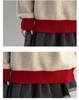 Girls' 2025 Autumn/Winter Stylish Thick Knit Sweater - Warm Fashionable Top for Big Kids