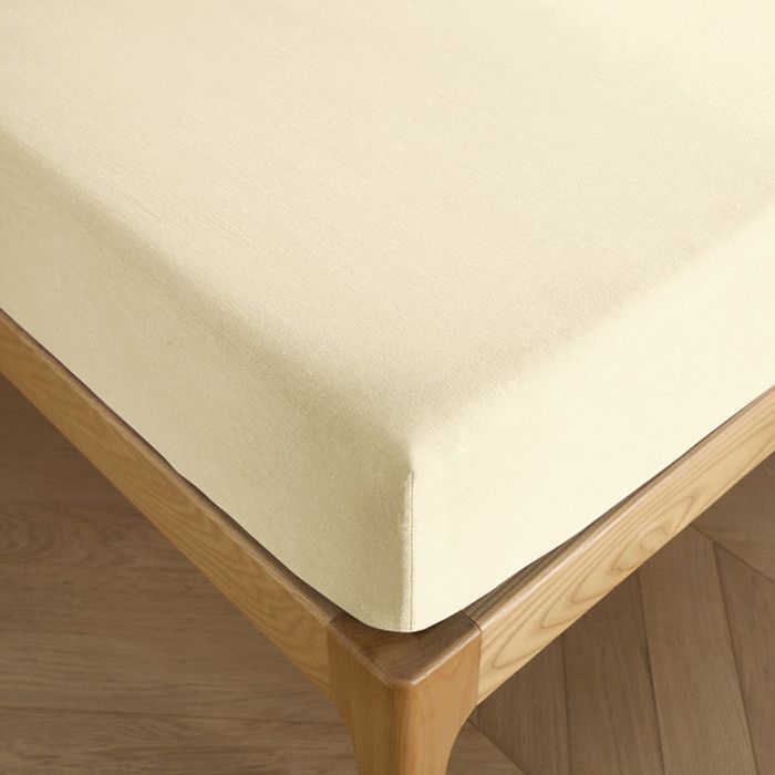Fitted Sheet 140 X 190 Cm Depth 30 Cm "Premium" for Double Bed Pure Cotton