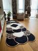 EPeddler Home Modern Klasik Desen Dijital Baskı Yıkanabilir Kaymaz Deri Taban Modern Yeni Nesil Salon, Mutfak, Yatak Odası Halısı