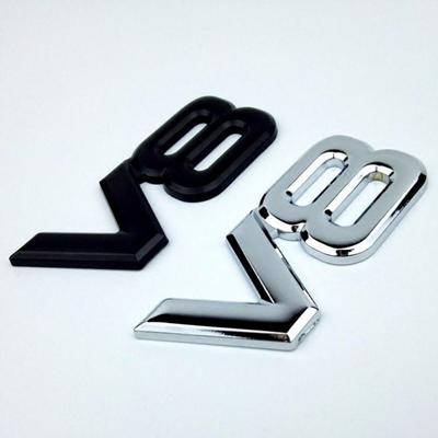3D Metall V8 Emblem Abzeichen für Toyota & Volkswagen Autos