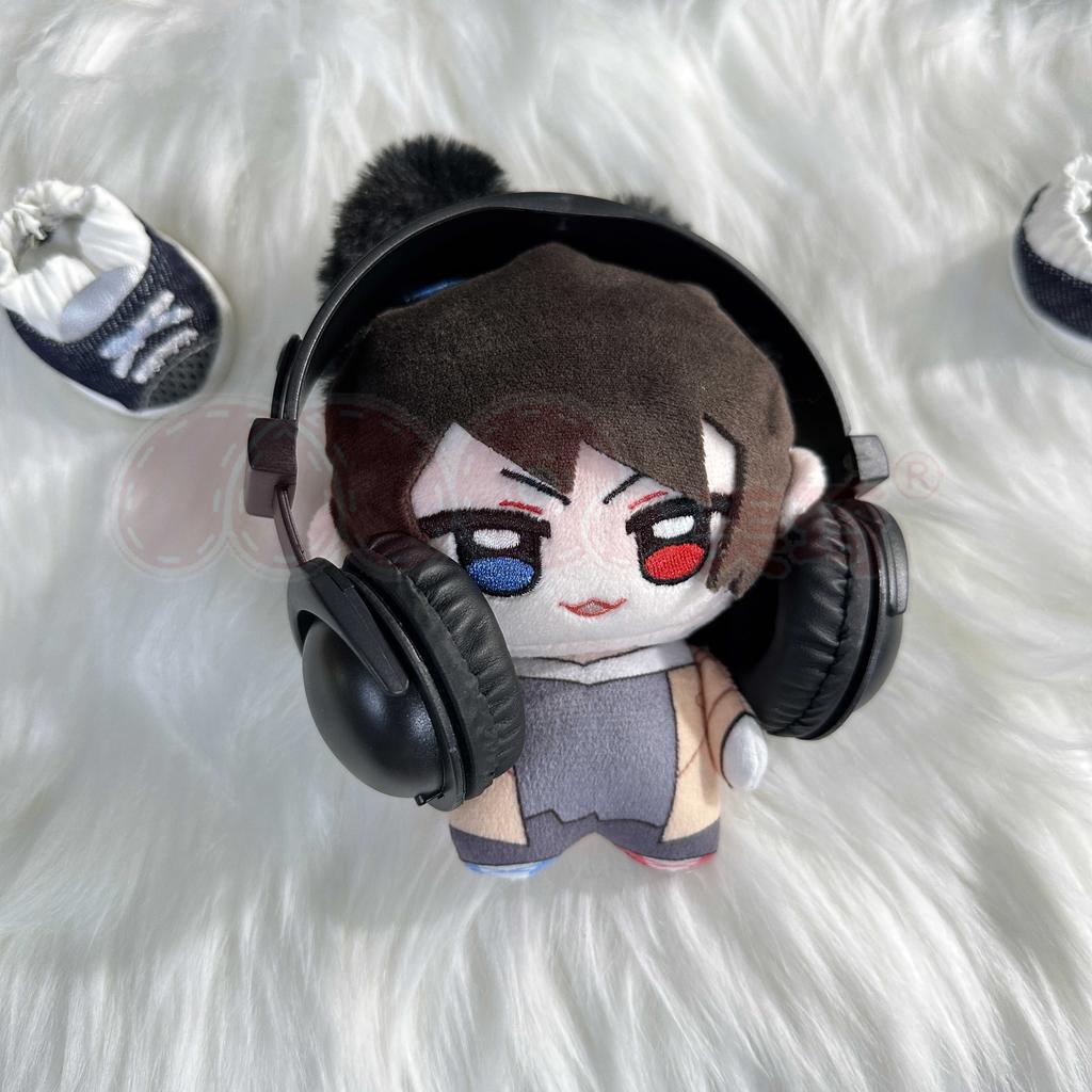 Anime Merchandise Knight Nunu Body Cotton Doll Mask Tongsheng Battle Rabbit Plush Toy Pendant Collect Gifts