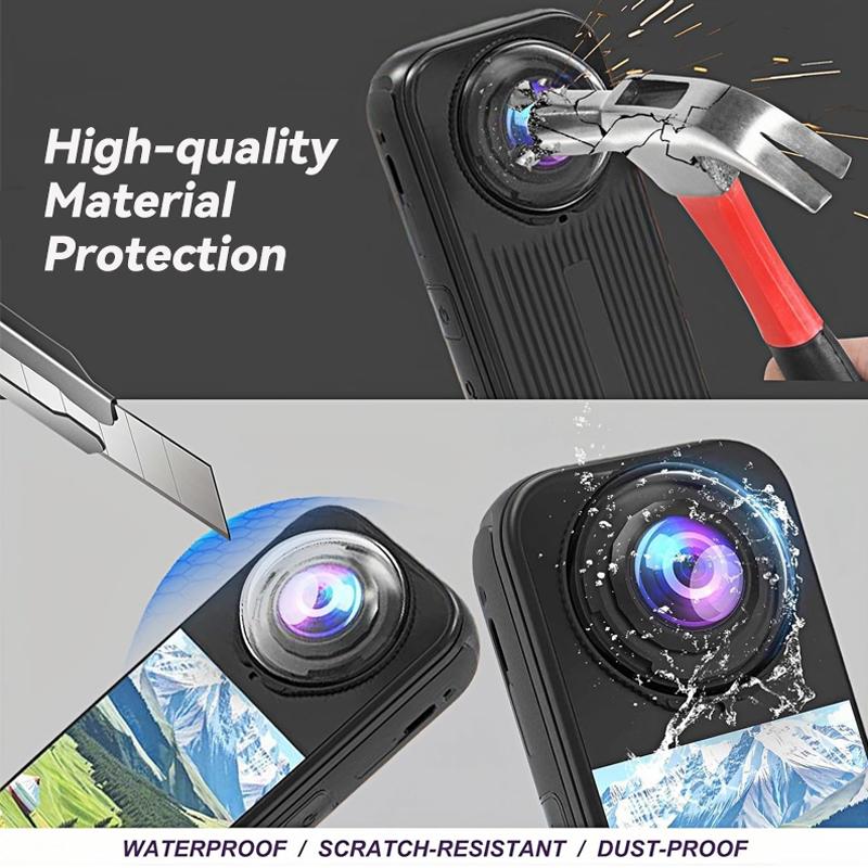 Lens Guards for Insta360 X4 Air Optical Plastic / Glass Lens Scratch-resistant Protector for Insta 360 X4 Air Camera Accessories