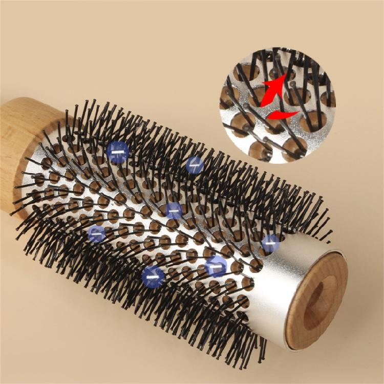 Fast Blow Drying Aluminum Hairbrush With Hollow Design For Efficient Heat Management For Everyday Hair Styling
