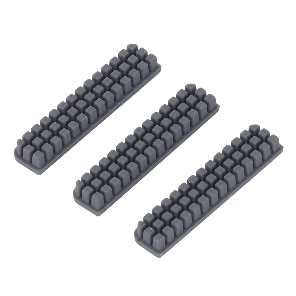3PCS Silicone Nozzle Brush Hotbed Mounted Filament Buildup Cleaning Brush for Bambu Lab A1 3D Printe