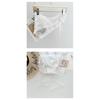 Y2K Streetwear Lace Triangle Scarf Floral Apron Wrap Skirt Lightweight Hip Curtain
