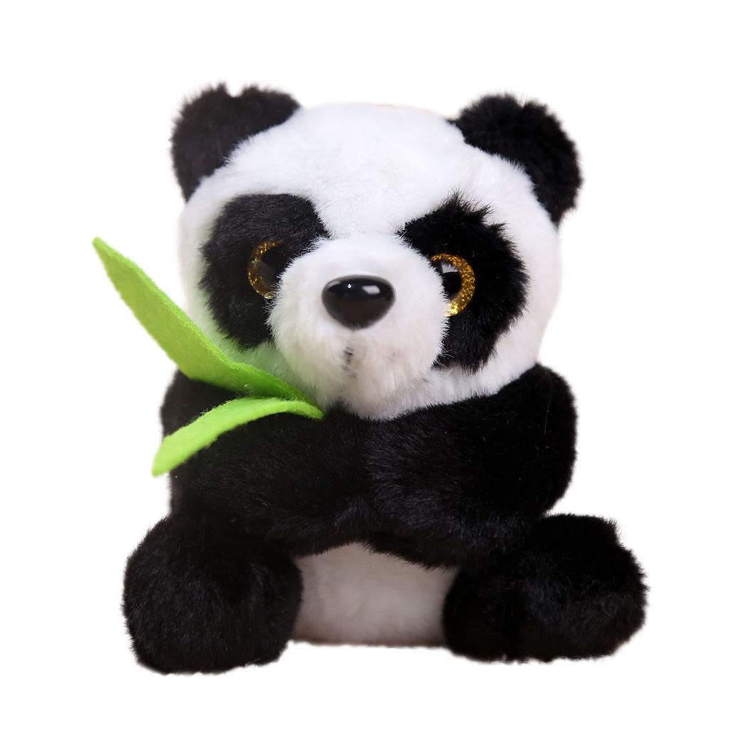 Bamboo Leaf Panda Pendant National Treasure Panda Plush Toy Travel Souvenir Ragdoll Bag Pendant Keychain