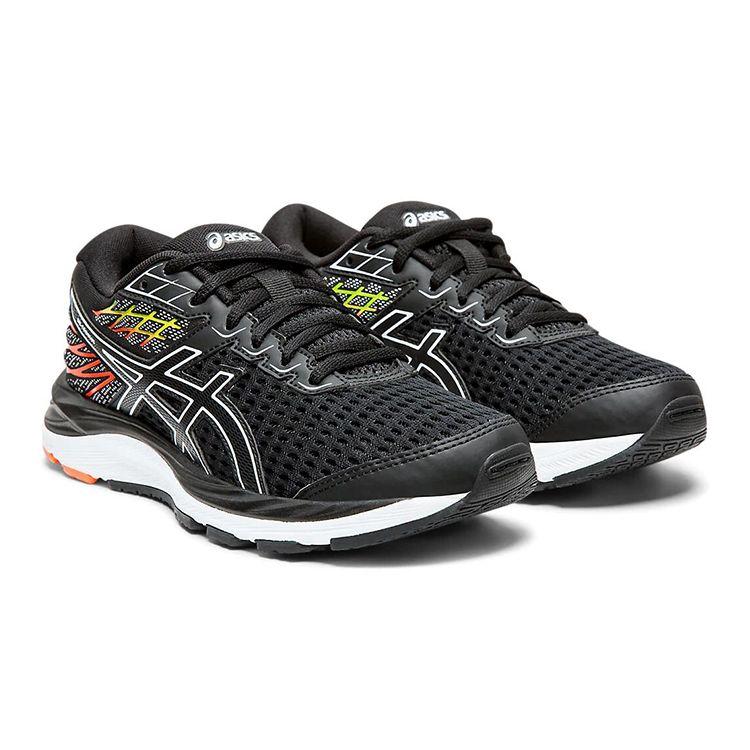Asics Gel-Cumulus 21 Kids Running Shoes Kids Running Shoes Black White 1014A069-001