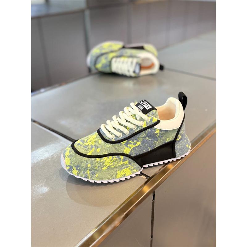 Tide bag bottom dad shoes new comfortable breathable cloth surface rest xk idle