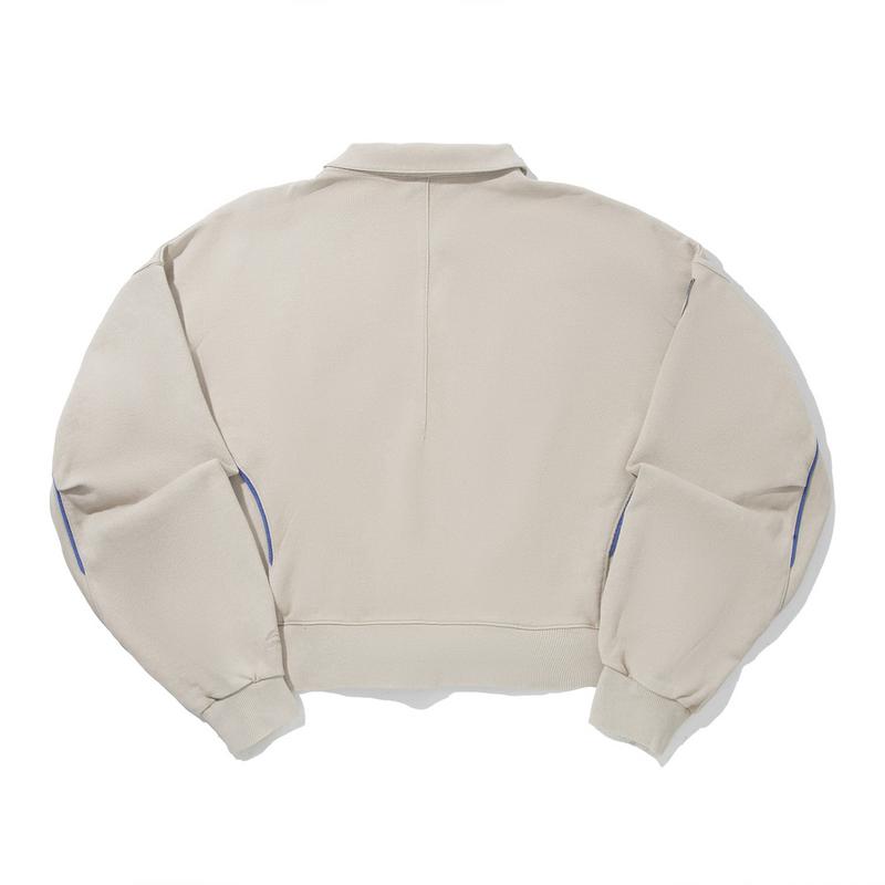 Li Ning Retro Sports Series Pullover Sweatshirt Women sweatshirt Cashmere-Gray AWDVN44-5