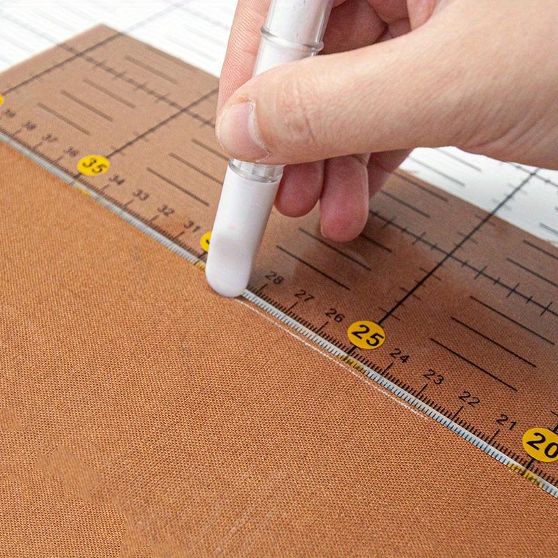 Stoffkreide Auswaschbare Stoffstifte für Schneiderarbeiten Markieren von Kleidungsmustern Patchwork Handwerk Näharbeiten Schnittfreie Nähzubehör