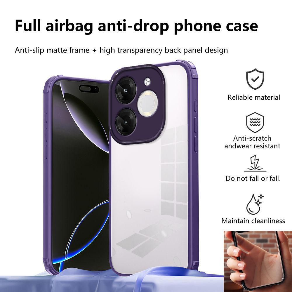 

For itel A80 Case itel A50 Phone Case itel A80 Cover itel A50 Anti-drop protection Shookproof Hard acrylic back cover itel A80