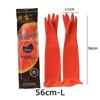 Extra Long Rubber Cleaning Gloves With Waterproof Non Slip Surface And Tear Resistant Material Perfect For Kitchen Dishwashing