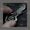Different Shuttle Mechanical Movable Pendant Necklace Men's Domineering High Sense Pendant Necklace Fashion