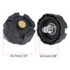 Tempo Manual Vent Gas Cap Black 12L 24L ABS Plastic Gas Cap