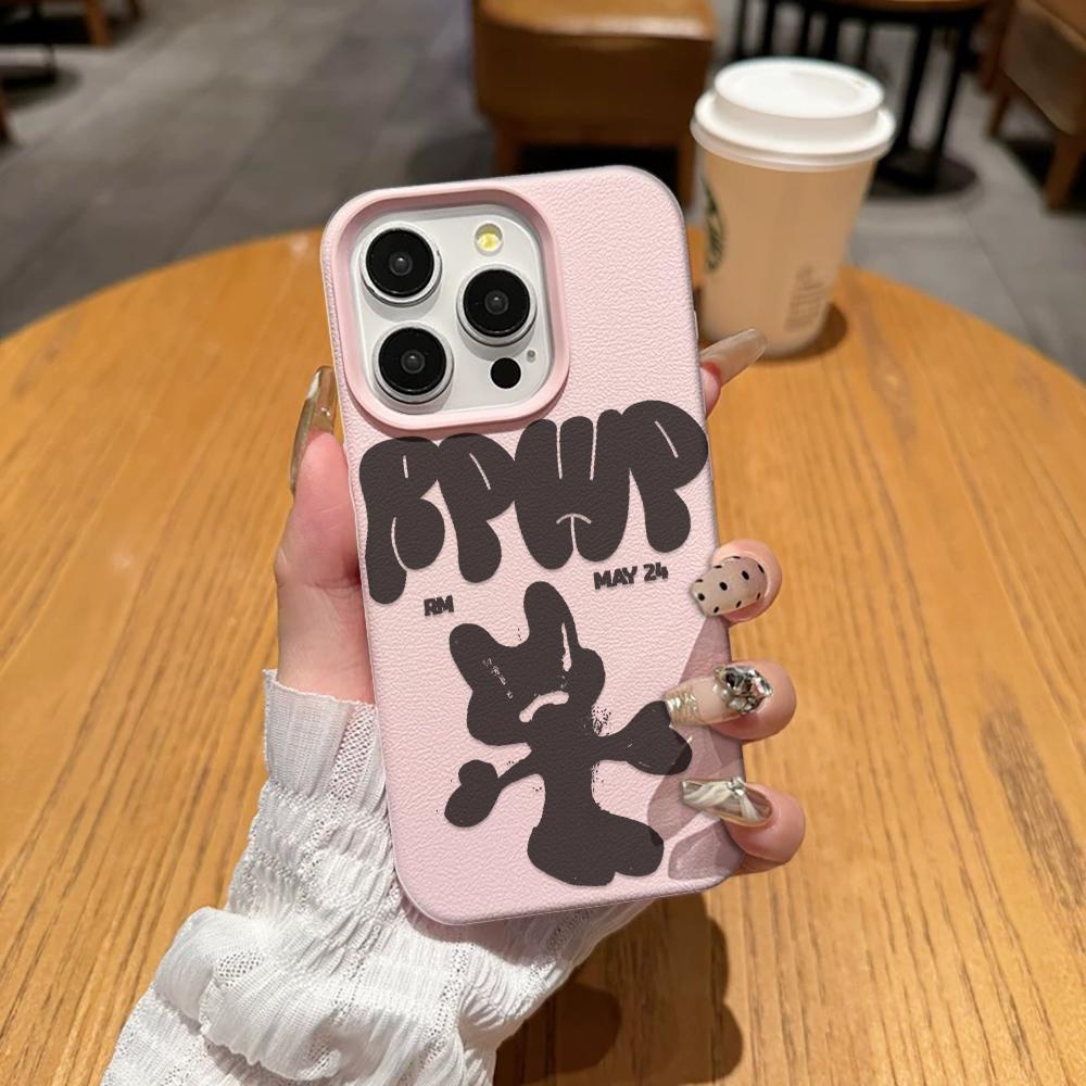 Phone Case For Iphone 17 16 11 12 13 14 Plus 15 Pro Max 17 Air Funny Cat Shockproof Bumper Cover iphone 16 Plus розовый