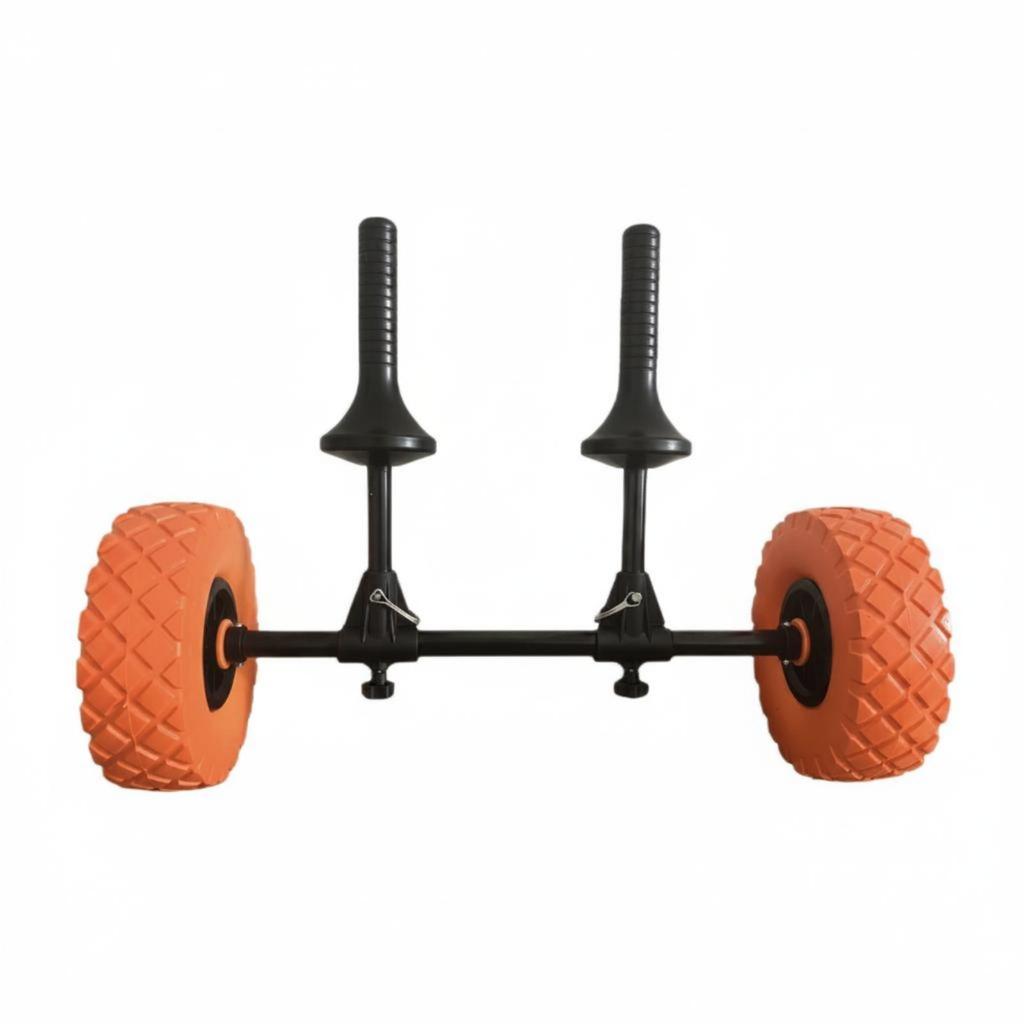 Solid Rod Kayak Trailer High-End Transport 2.8 Mm Thick Wall