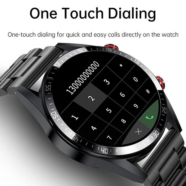 Smart Watch Men Always Display The Time Bluetooth Call Local Music Men Smartwatch For Huawei Xiaomi