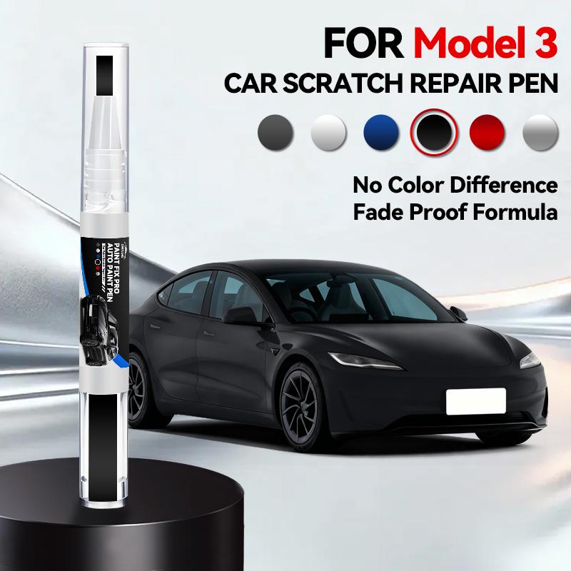 Specialized Automobiles For Tesla Model 3 Car Scratch Paint Pen Deep Scratch Repair Removal White Black Red Silver Blue Grey Scr