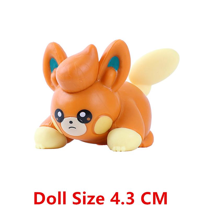 Toys Model New 4-9 CM Pokemon Anime Figure Pikachu Gengar Eevee Series Mew Cartoons Figure Pocket Monster Action Gifts Kids
