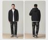 Men's 300g Antibacterial Zipper Hoodie - Simple, Casual, Solid Color, Lightweight Cardigan for Spring & Autumn