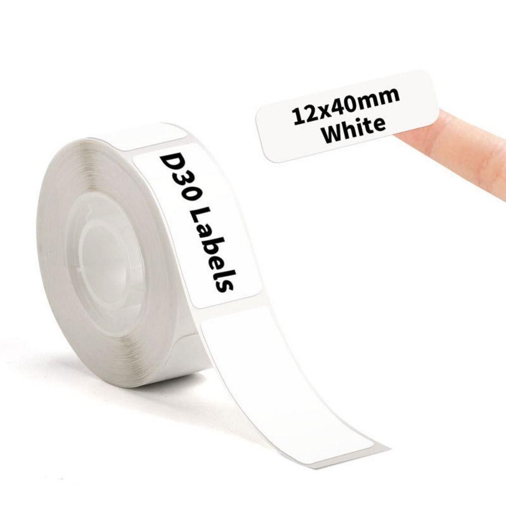 Back Adhesive Thermal Sensitive Paper Tags for P15/P12/P11/D30/D32/D35/Q30 Switch Sticker