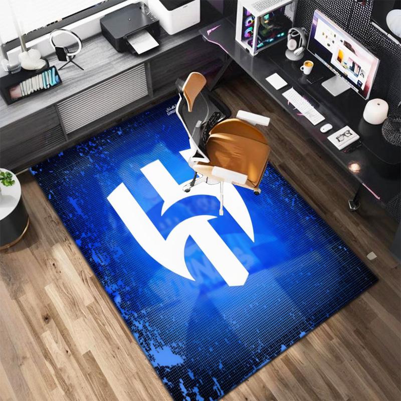 Roshn Saudi League football team Al Hilal SFC Neymar da Silva Santos Júnior carpet is suitable for living room and bedroom office decorative carpet K2